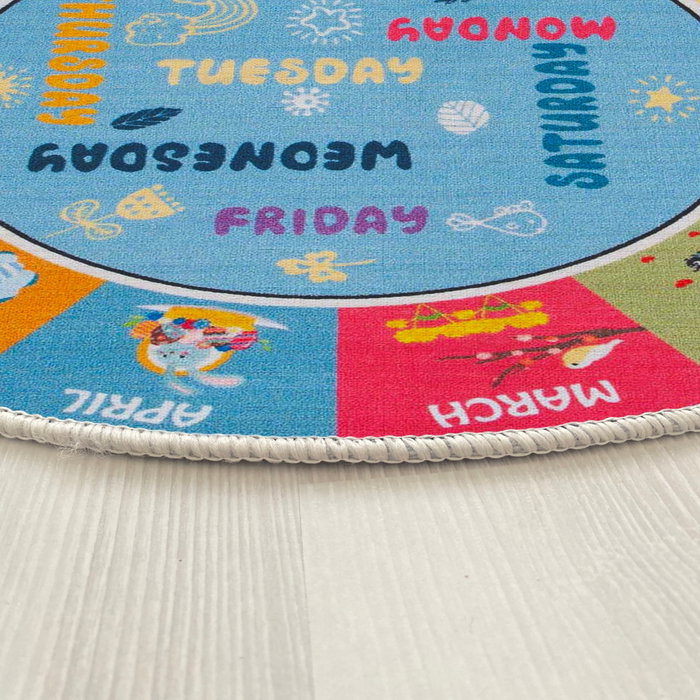 Conceptum Alfombra Woopamuk134 Multicolor 120 x 120 cm Conceptum Alfombra Woopamuk134 Multicolor 120 x 120 cm